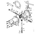 Craftsman 1318121 gear case assembly diagram