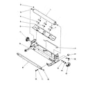 Sears 16153015650 chassis & paper feed diagram
