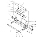 Sears 16153854650 chassis & paper feed diagram