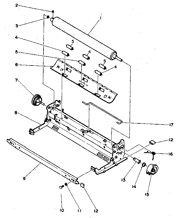 Chassis & paper feed