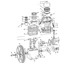 Craftsman 106175181 crankcase assembly diagram