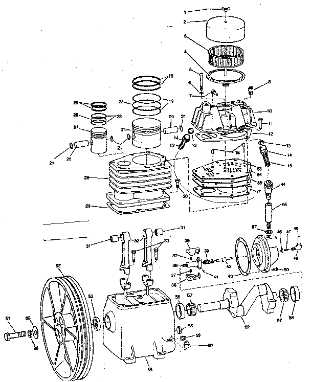 Crankcase assembly