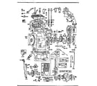 Briggs & Stratton 326400 TO 326499 (0611 - 0611) replacement parts diagram