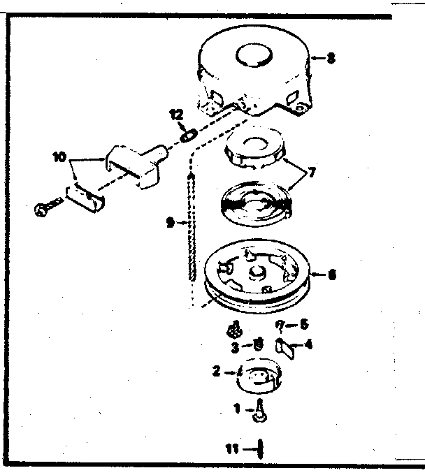 REWIND STARTER NO. 590420A