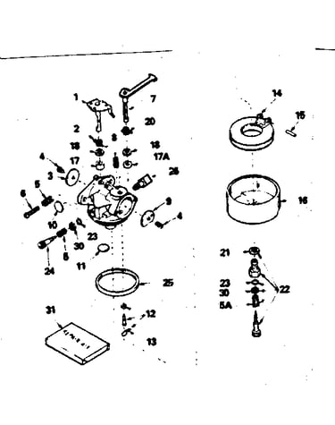 Carburetor no. 632284