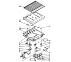 Kenmore 1068376750 compartment separator parts diagram