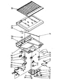 Compartment separator parts