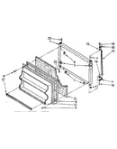 Freezer door parts