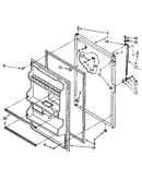 Refrigerator door parts