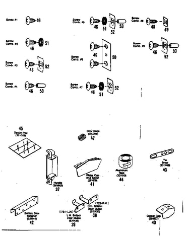 Fastener combinations