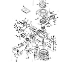 Craftsman 143131172 basic engine diagram