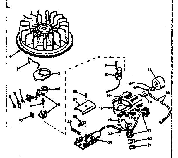 Alternator magneto