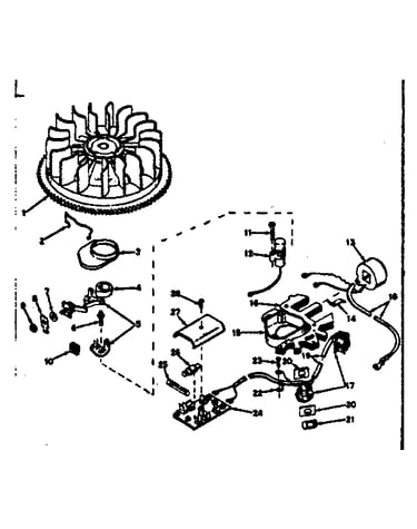 Alternator magneto
