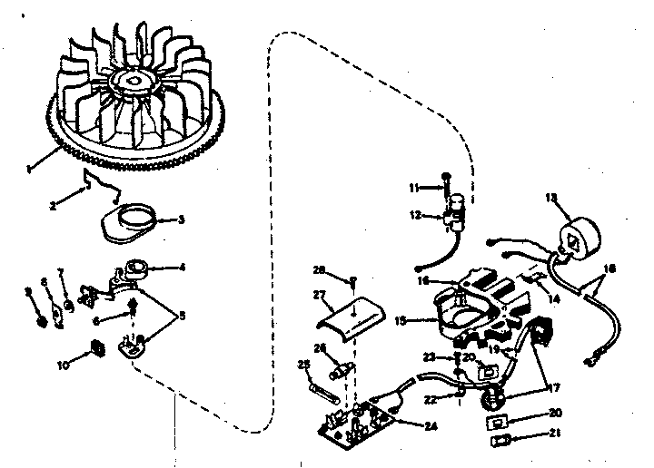 Alternator magneto