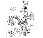 Craftsman 143141072 basic engine diagram