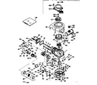 Craftsman 143141172 basic engine diagram