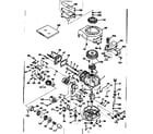 Craftsman 143143022 basic engine diagram