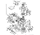 Craftsman 143143032 basic engine diagram