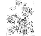Craftsman 143144072 basic engine diagram