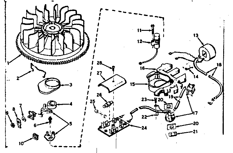 Alternator magneto