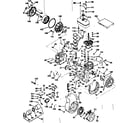 Craftsman 143541032 basic engine diagram