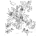 Craftsman 143541122 basic engine diagram
