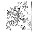 Craftsman 143544022 basic engine diagram