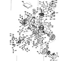Craftsman 143544042 basic engine diagram