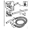 Kenmore A2850 attachment parts diagram