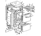 Kenmore 1033033400 body section diagram