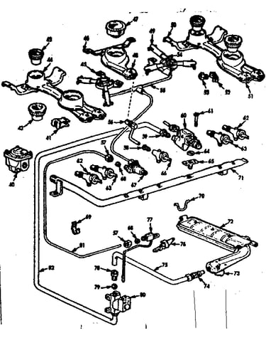 Burner section