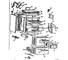 Kenmore 1037166304 body section diagram