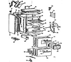 Kenmore 103717630 body section diagram