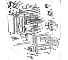 Kenmore 103722634 body section diagram