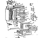 Kenmore 1037246394 body section diagram