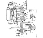 Kenmore 1037266304 body section diagram