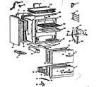 Kenmore 1037314004 body section diagram