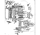 Kenmore 1037334000 body section diagram