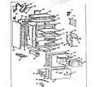 Kenmore 1037344004 body section diagram