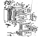 Kenmore 103734630 body section diagram