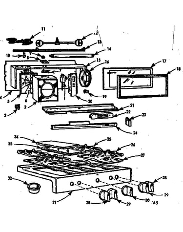Backguard and maintop