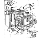 Kenmore 1037466214 body section diagram