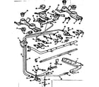 Kenmore 103754631 burner section diagram
