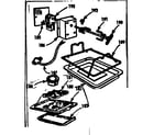 Kenmore 1037766112 fifth burner and oven rotisserie diagram