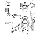 Kenmore 1106301200 machine sub-assembly diagram