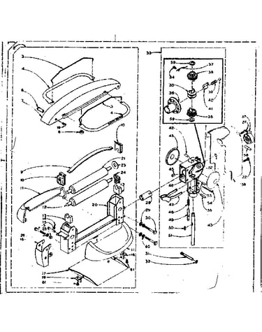 Wringer gear case