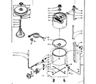 Kenmore 1106302300 machine sub-assembly diagram