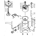 Kenmore 1106302301 machine sub-assembly diagram