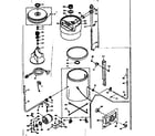 Kenmore 1106302510 machine sub-assembly diagram
