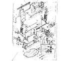 Kenmore 1106302800 wringer and wringer gear case assembly diagram